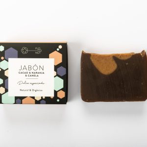 Jabón cacao & naranja & canela floconut