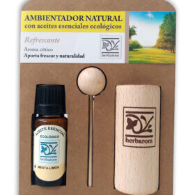 Difusor Nature + Aceite Esencial De Menta-Limón, Herbarom