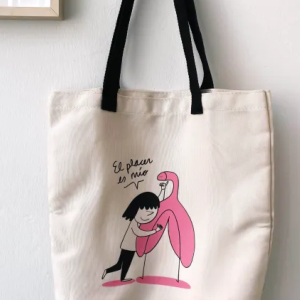 Tote Bag el placer es mío, Lyona Ivanova
