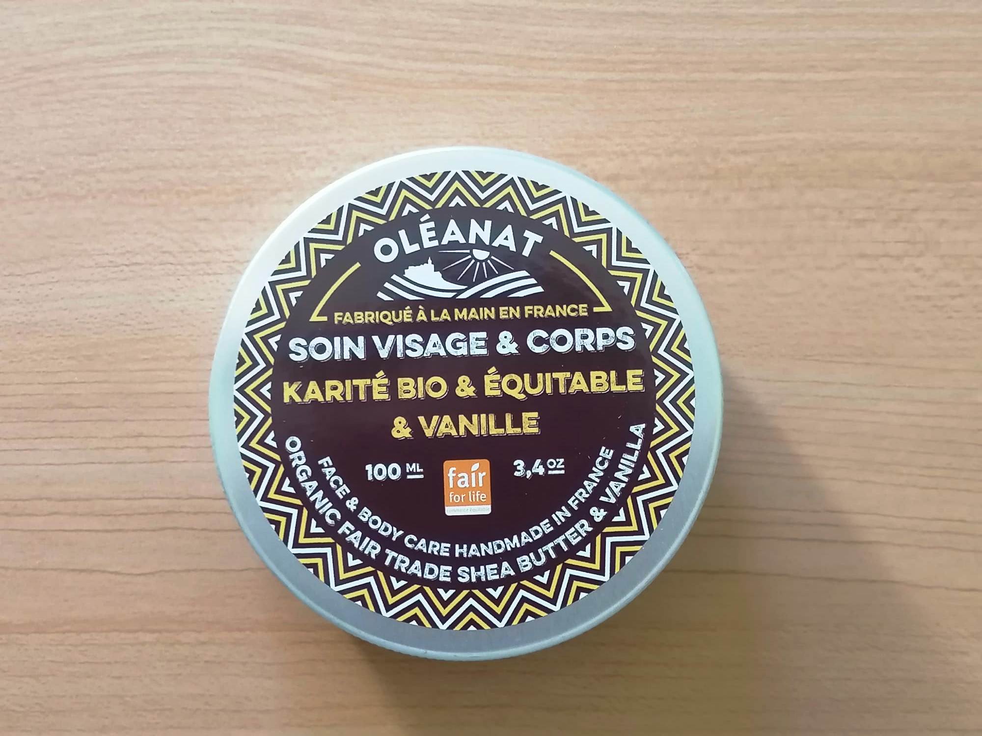 Manteca De Karité Con Vainilla Oleanat Para Cara Y Cuerpo - Imagen 2