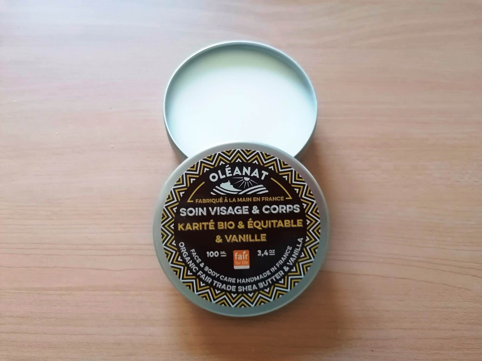 Manteca De Karité Con Vainilla Oleanat Para Cara Y Cuerpo - Imagen 3
