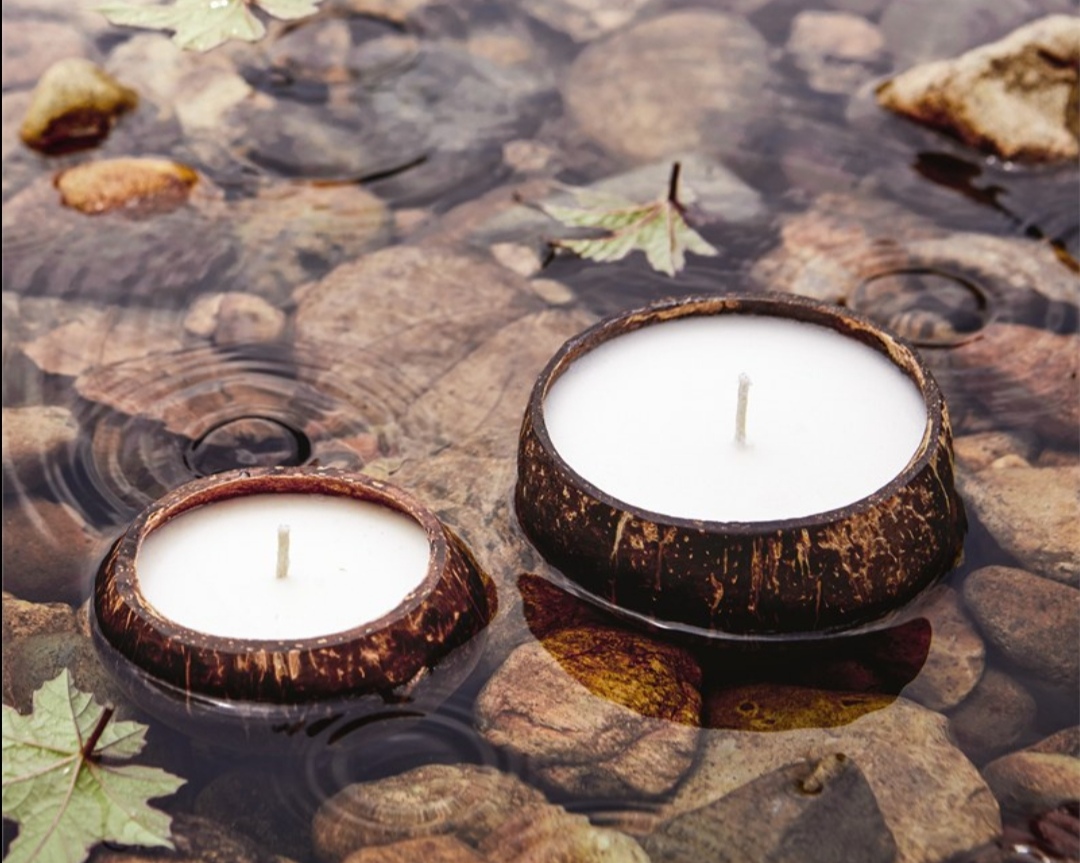 Coconut Candle Charming Chesnut, We Love The Planet - Imagen 4