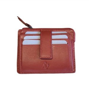 Tarjetero monedero unisex de piel Adapell 8035