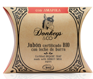 Jabón En Pastilla Donkeys&Co Amapola 100 Grs.