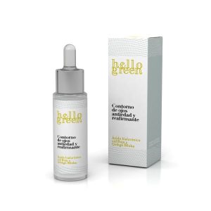 Contorno De Ojos Antiedad Con Ácido Hialurónico, Hello Green