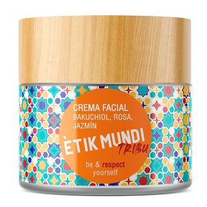 Crema Facial Bakuchiol, jazmín y rosa, Ètik Mundi