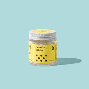 Dentífrico sólido natural de limón 120 tabs, Naturbrush