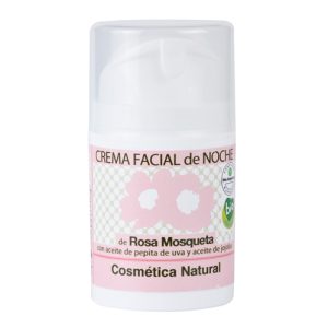 Crema Facial De Noche Rosa Mosqueta. Equimercado.
