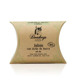 Jabón En Pastilla Donkeys&Co Almendras Dulces Y Laurel 100 Grs.