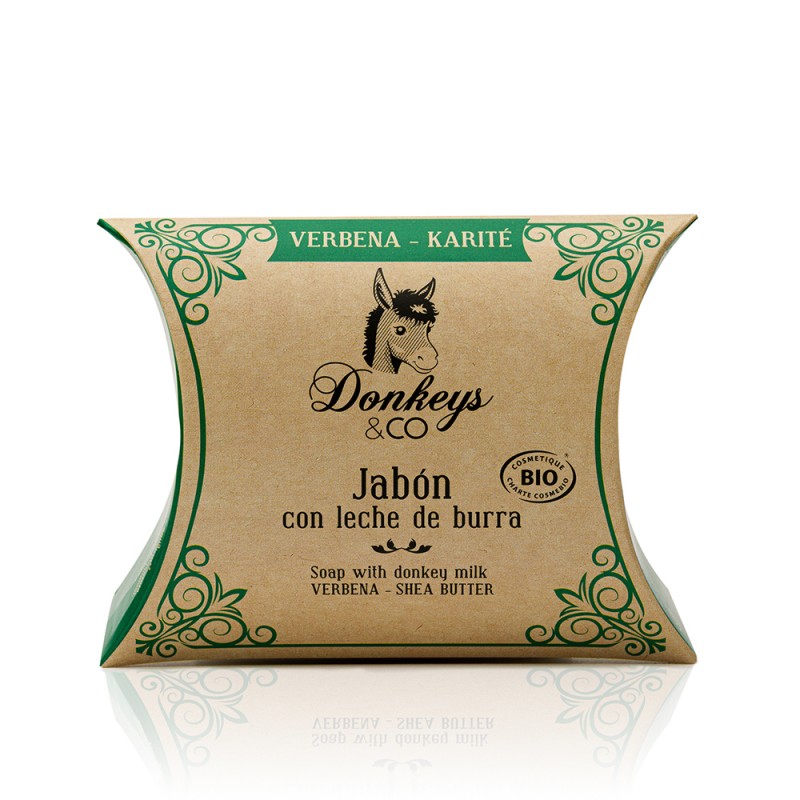 Jabón Leche De Burra Con Verbena Y Karité, Donkeys & Co