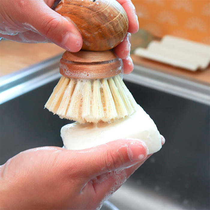 Cepillo lavavajillas con cabezal renovable, Lamazuna - Imagen 3