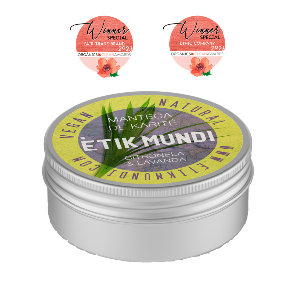 Manteca De Karité Con Citronela Y Lavanda, Ètik Mundi - Imagen 2