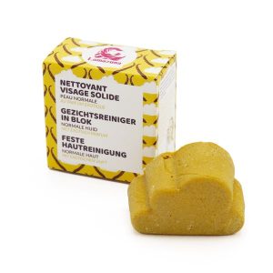 Limpiador facial sólido piel normal, Lamazuna