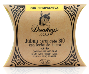 Jabón En Pastilla Donkeys&Co Siempreviva 100 Grs.