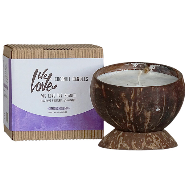 Coconut Candle Charming Chesnut, We Love The Planet - Imagen 2